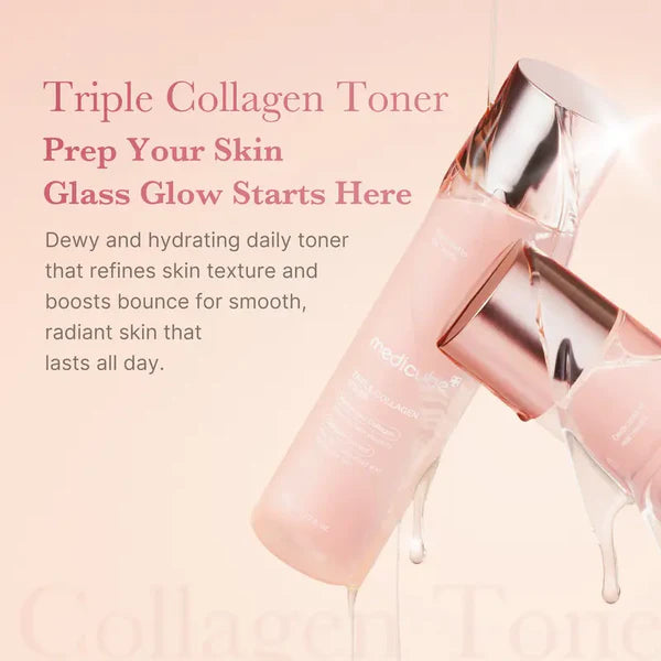 5-Step Anti-Aging Korean Skincare Set|PDRN + Collagen Routine for Smoother, Firmer Looking Skin