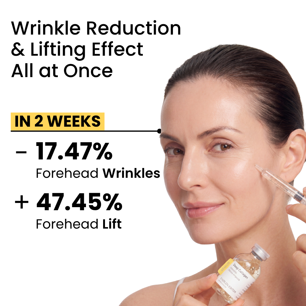Collagen Peptide Ampoule for Firming & Wrinkle Repair (Korean Skincare)