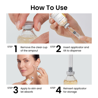 Collagen Peptide Ampoule for Firming & Wrinkle Repair (Korean Skincare)