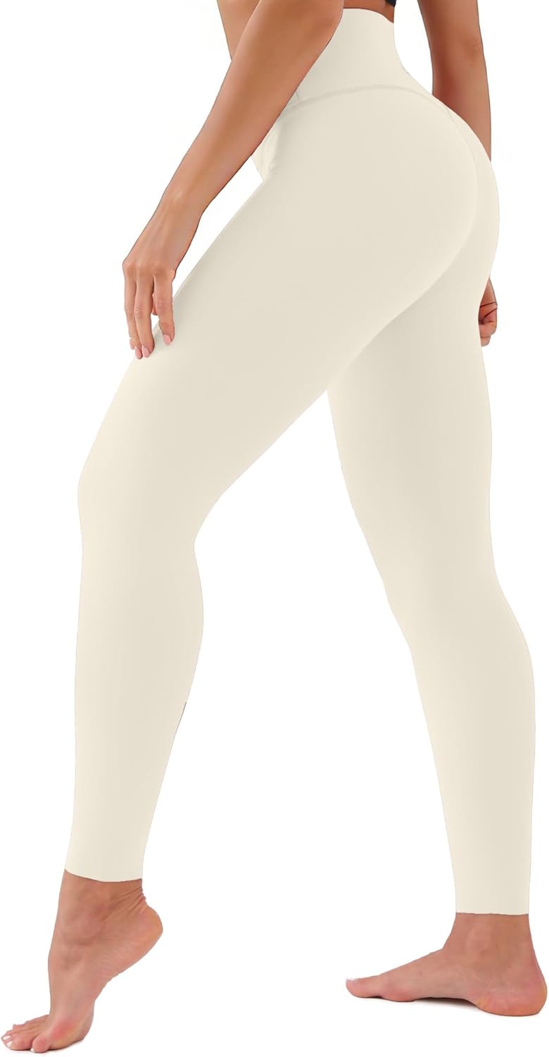 High Waisted Leggings for Women Buttery Soft Tummy Control Capri Yoga Pants for Workout Athletic Plus Size