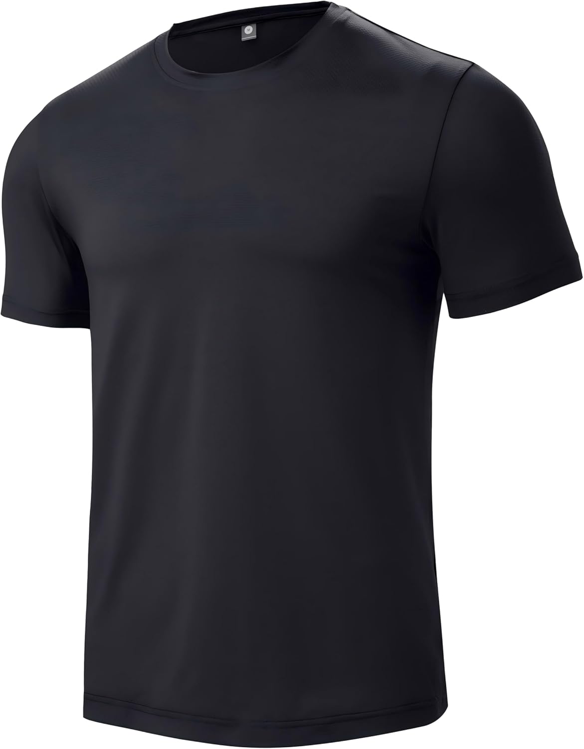 Men’s Short Sleeve Quick Dry Moisture Wicking Active Crew Neck T Shirt - Athletic Running Gym Workout Tee Tops