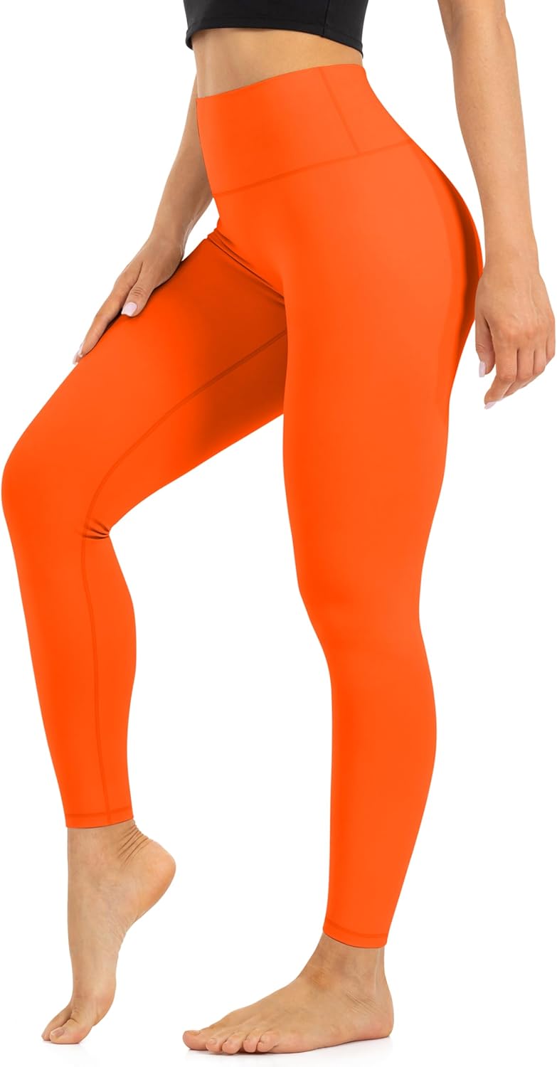 Blisset High Waist Leggings for Women - Opaque, Soft Tummy Control Athletic Pants for Yoga, Running, Workout and Gym