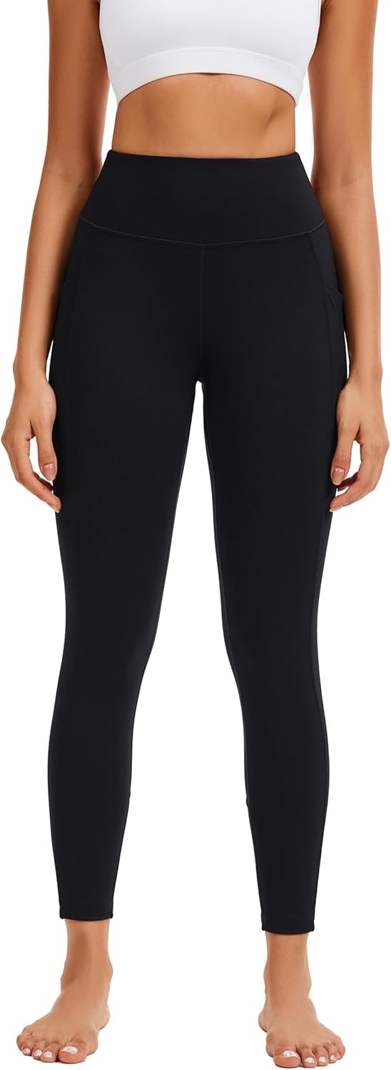High Waisted Butt Lifting Leggings for Women–Tummy Control Seamless Workout Tights, Activewear Yoga Pants