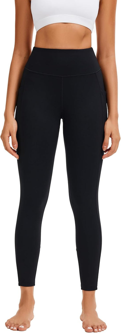 High Waisted Butt Lifting Leggings for Women–Tummy Control Seamless Workout Tights, Activewear Yoga Pants