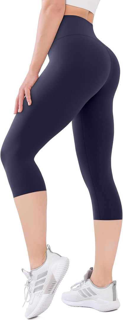 SUNCLOVE High Waisted Leggings for Women Tummy Control Buttery Soft Yoga Pants Womens Gym Workout Running Leggings