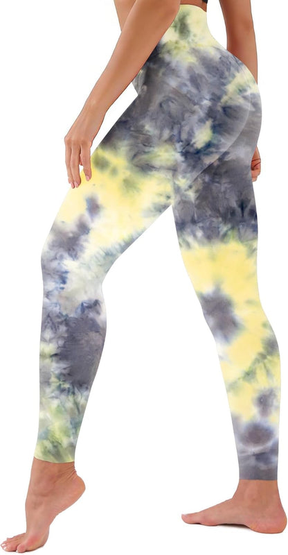 High Waisted Leggings for Women Buttery Soft Tummy Control Capri Yoga Pants for Workout Athletic Plus Size