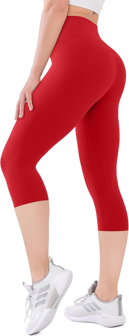 SUNCLOVE High Waisted Leggings for Women Tummy Control Buttery Soft Yoga Pants Womens Gym Workout Running Leggings