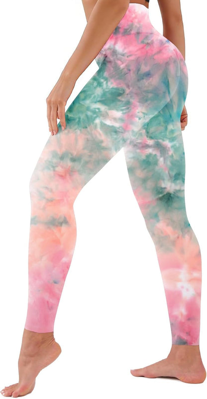 High Waisted Leggings for Women Buttery Soft Tummy Control Capri Yoga Pants for Workout Athletic Plus Size