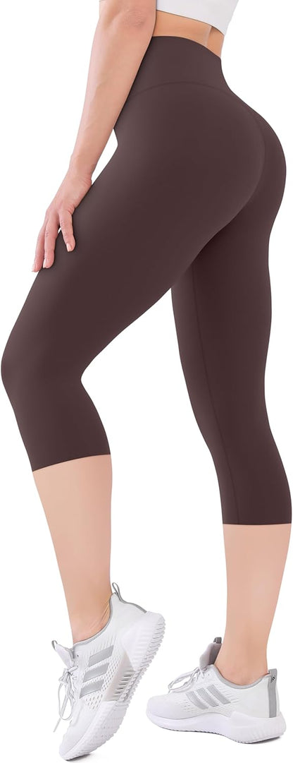 SUNCLOVE High Waisted Leggings for Women Tummy Control Buttery Soft Yoga Pants Womens Gym Workout Running Leggings