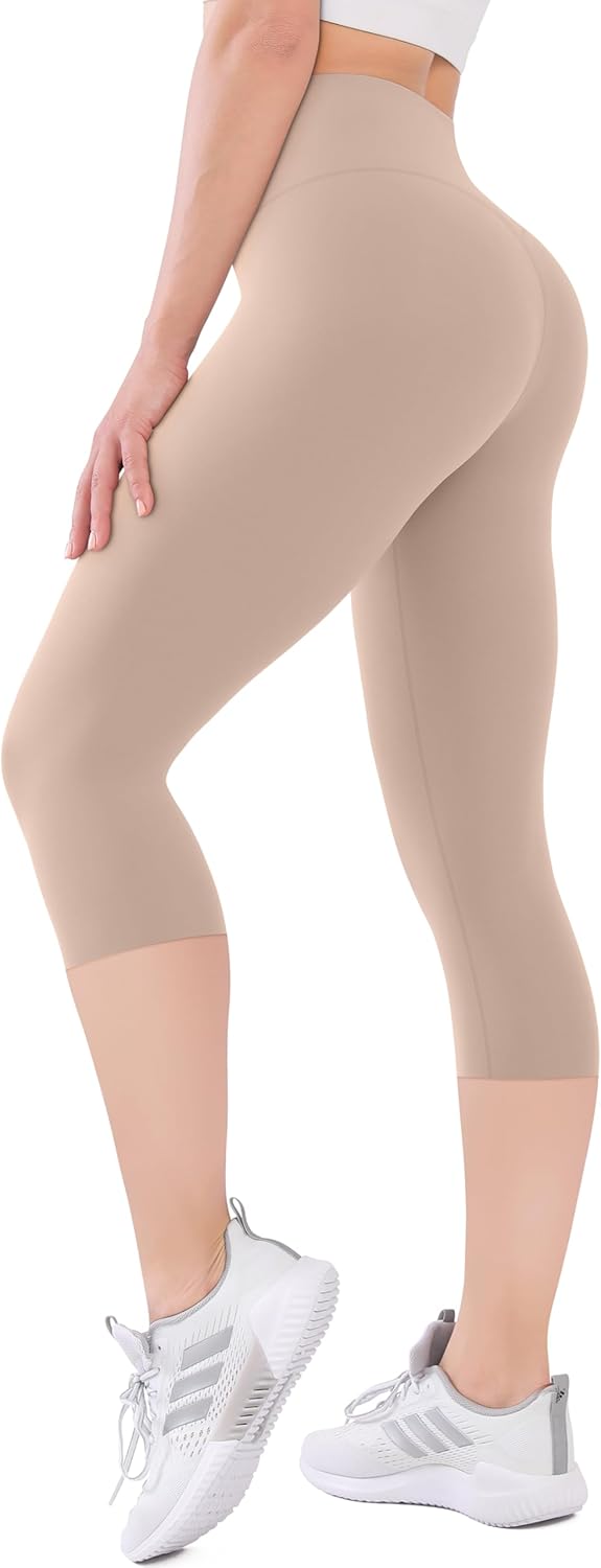 SUNCLOVE High Waisted Leggings for Women Tummy Control Buttery Soft Yoga Pants Womens Gym Workout Running Leggings