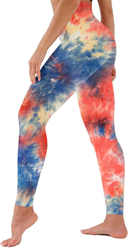 High Waisted Leggings for Women Buttery Soft Tummy Control Capri Yoga Pants for Workout Athletic Plus Size