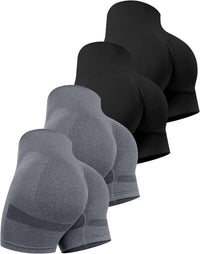 4 Packs (Black, Black, Dark Gray, Dark Gray)
