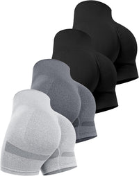 4 Packs (Black, Black, Dark Gray, Light Gray)