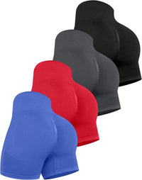 4 Packs (Black, Dark Gray, Red, Royal Blue)
