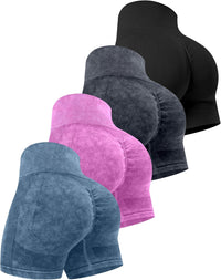 4 Packs (Black, Wash Black,wash Navy,wash Rose)