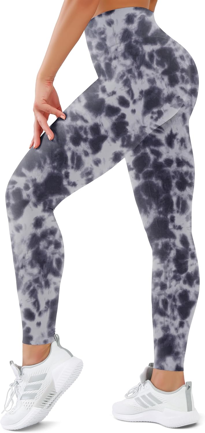 SUNCLOVE High Waisted Leggings for Women Tummy Control Buttery Soft Yoga Pants Womens Gym Workout Running Leggings