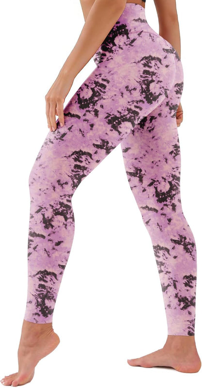 High Waisted Leggings for Women Buttery Soft Tummy Control Capri Yoga Pants for Workout Athletic Plus Size