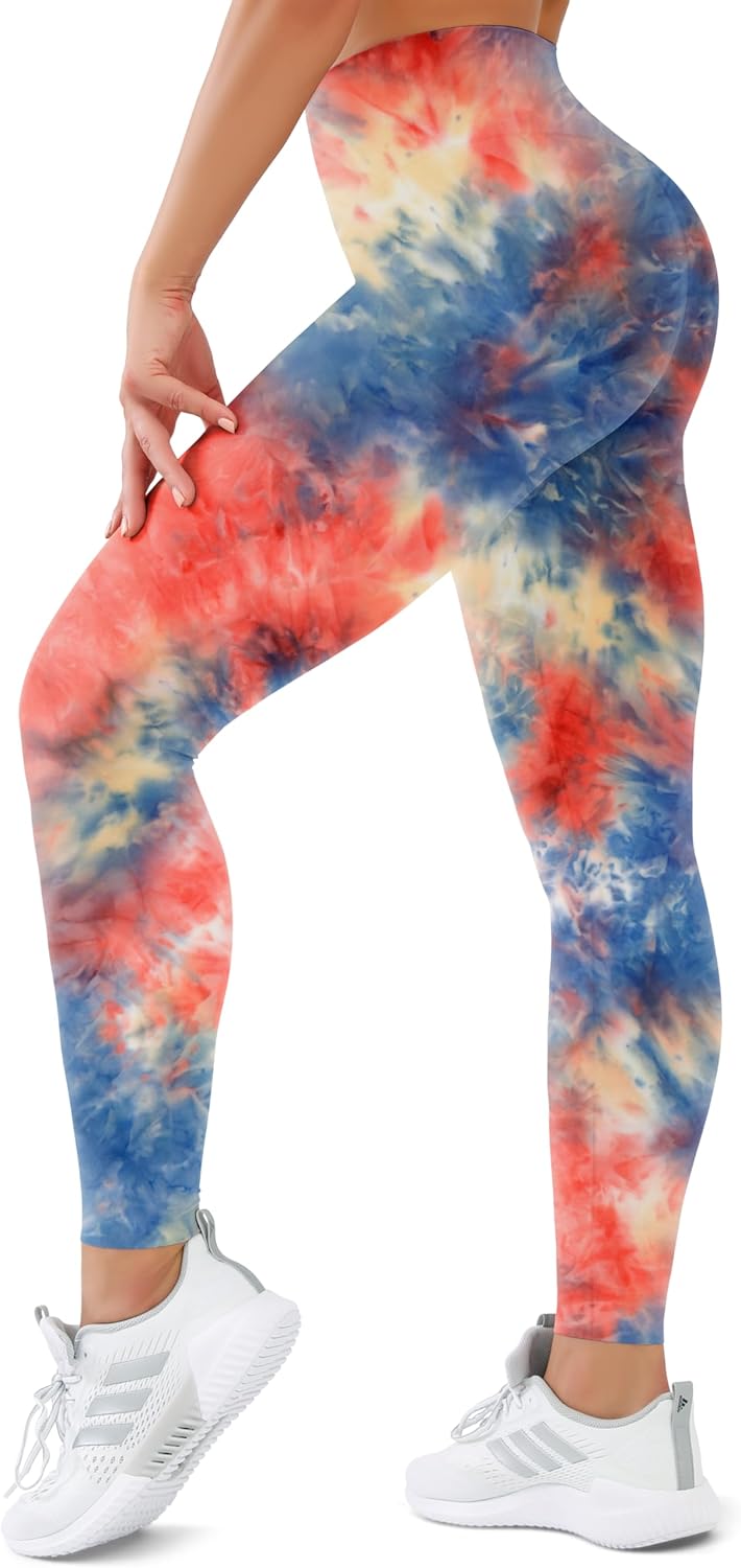 SUNCLOVE High Waisted Leggings for Women Tummy Control Buttery Soft Yoga Pants Womens Gym Workout Running Leggings