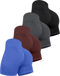 4 Packs (Black, Dark Gray,cassis, Royal Blue)