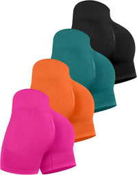 4 Packs ( Black/Orange/Lake Green/Rose )