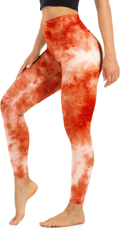 Blisset High Waist Leggings for Women - Opaque, Soft Tummy Control Athletic Pants for Yoga, Running, Workout and Gym