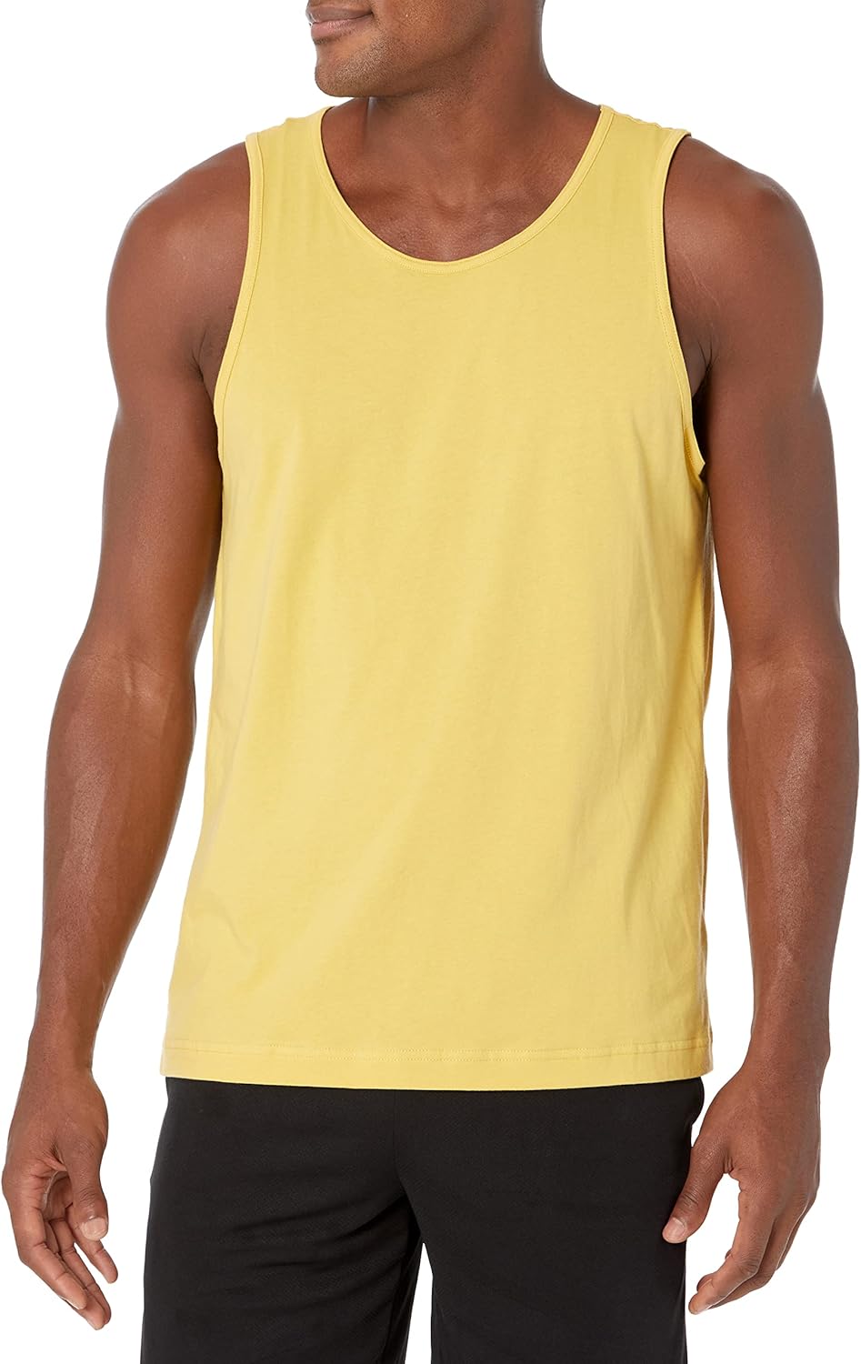 Amazon Essentials Men's Regular-Fit Sleeveless Tank Tops