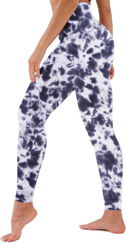 High Waisted Leggings for Women Buttery Soft Tummy Control Capri Yoga Pants for Workout Athletic Plus Size