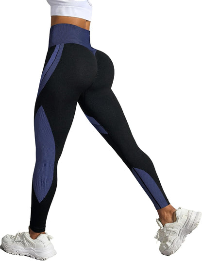 Seamless Leggings for Women High Waisted Booty Lifting Tummy Control Leggings Yoga Womens Workout Pants