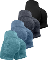 4 Packs (Black, Wash Black,wash Navy, Wash Green )