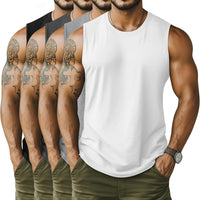 Black, Dark Gray, Light Gray, White
