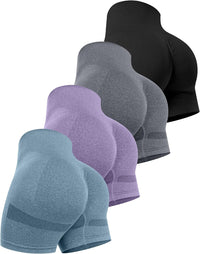 4 Packs (Black，dark Gray，purple，blue)