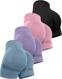 4 Packs (Black，pink，blue，purple)