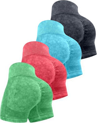 Wash - Black, Light Blue, Raspberry Red, Green