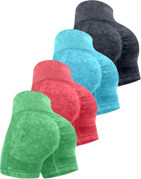 Wash - Black, Light Blue, Raspberry Red, Green