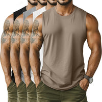 Black, White, Khaki, Light Gray