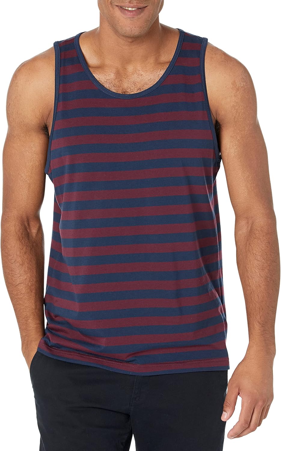 Amazon Essentials Men's Regular-Fit Sleeveless Tank Tops