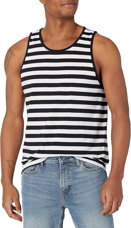 Amazon Essentials Men's Regular-Fit Sleeveless Tank Tops